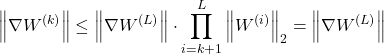 stable gradient norm under orthogonal init