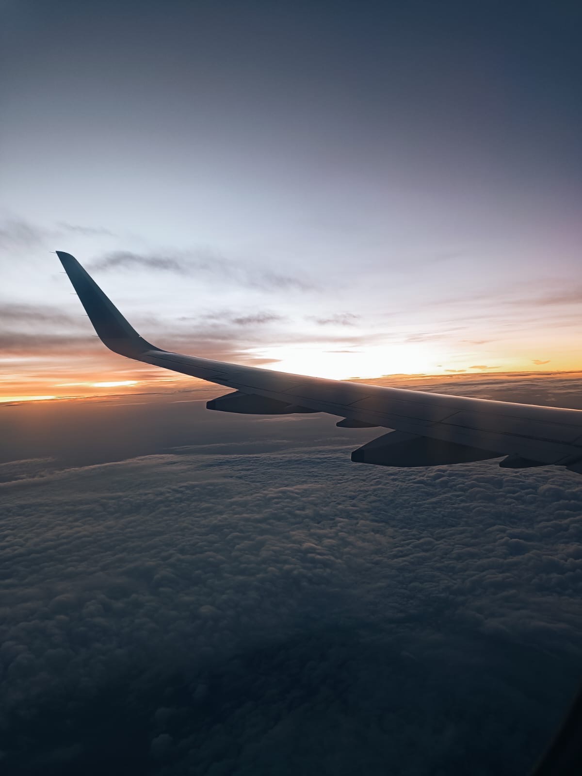 early morning flight views make the nightout at airports worth it